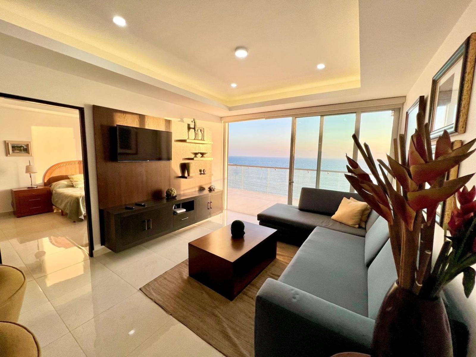 Apartamento Sunset View Malecón 1402 Vista panoramica al mar Mazatlán Exterior foto